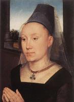 Memling, Hans - Portraits of Willem Moreel's wife
